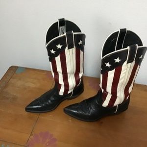 Patriotic cowgirl boots